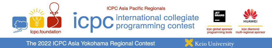 ICPC 2022 Asia Yokohama Regional