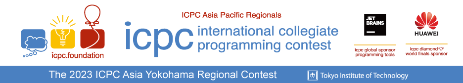 ICPC 2023 Asia Yokohama Regional